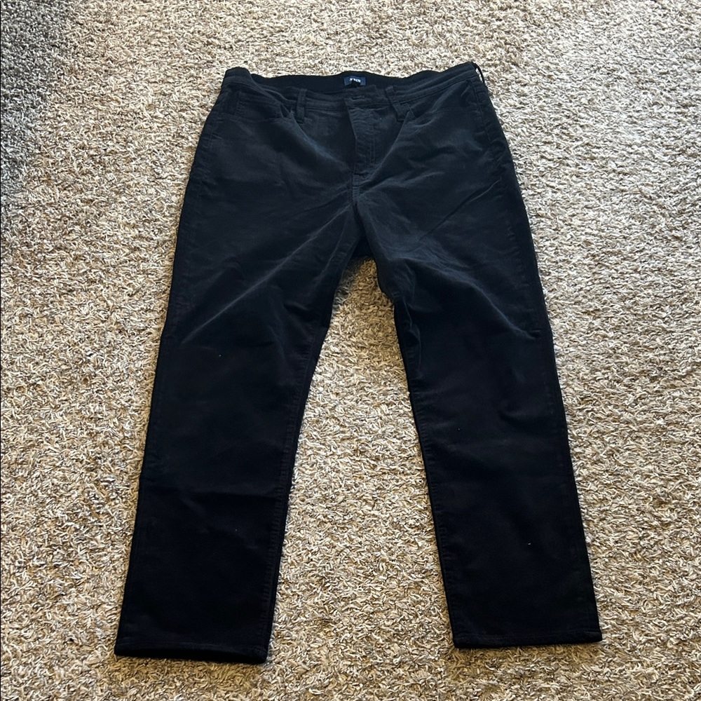 J. Crew Black Corduroy Pant